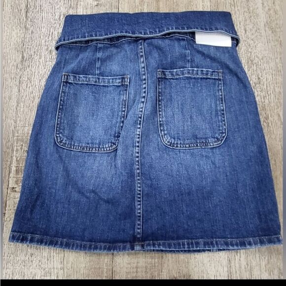 NWOT Jonathan Simkhai Jean Skirt - Picture 3 of 8